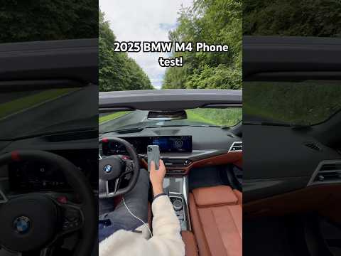 2025 BMW M4 Competition LCI PHONE TEST! Launch Controll!