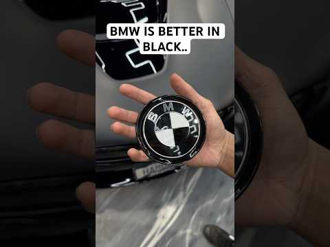 BMW i8 Wrapped In Satin Black With Black Accents.. #bmw #bmwi8 #carwrap #satin #black #cars #shorts