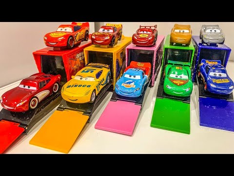 Diecast Cars Water Jump Compilation | 1 hour 48 minutes ASMR