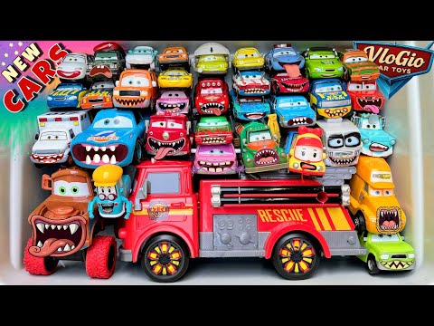Disney Pixar Cars Unboxing Review | Lightning McQueen, Tow Mater, Doc Hudson, Sally Carrera, Cruz