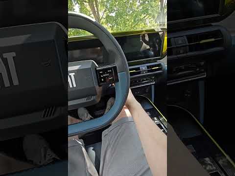 🤯 Starting EV with a key 🔑? Fiat Grande Panda Startup 🆕 #grandepanda