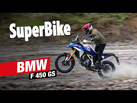 FIRST RIDE: NEW BMW F 450 GS!