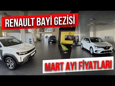 Mart 2026 Renault Bayi Gezisi | 1.5 Milyon TL’ye Sıfır Megane | Güncel Fiyatlar | @OtoGrafi