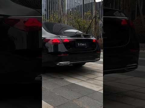 Mercedes-Benz E-Class L And Today is Evening ✨❤ #mercedes #mercedesbenz #cars