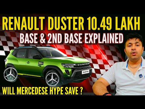 New Renault Duster 2026 10.49 lakhs की Royal SUV, खतम Tata sierra, Victoris BASE 2ND BASE EXPLAINED