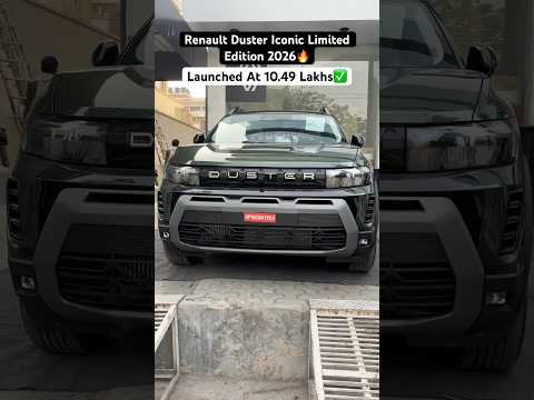 Renault Duster Iconic Limited Edition 2026🔥# #automobile #shorts #trending #reels