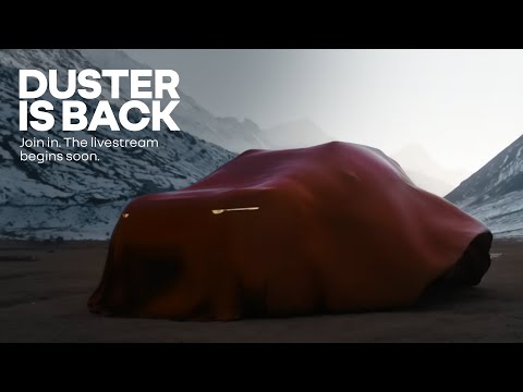 Renault Duster is back | the icon returns | launch livestream