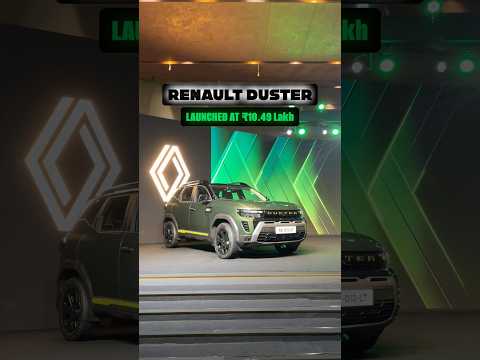 Renault Duster Launched in India at ₹10.49 lakh