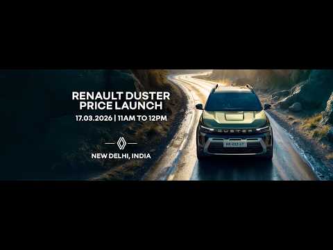 Renault Duster Price Reveal | The Icon’s Final Move | Live from Delhi