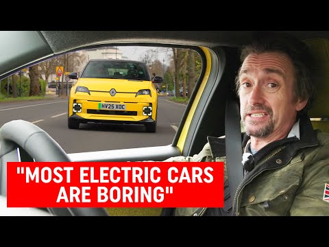 Richard Hammond FINALLY Drives The New Renault 5!