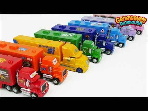 Toy Learning Video for Kids – Disney Cars Color Change Race Championship!